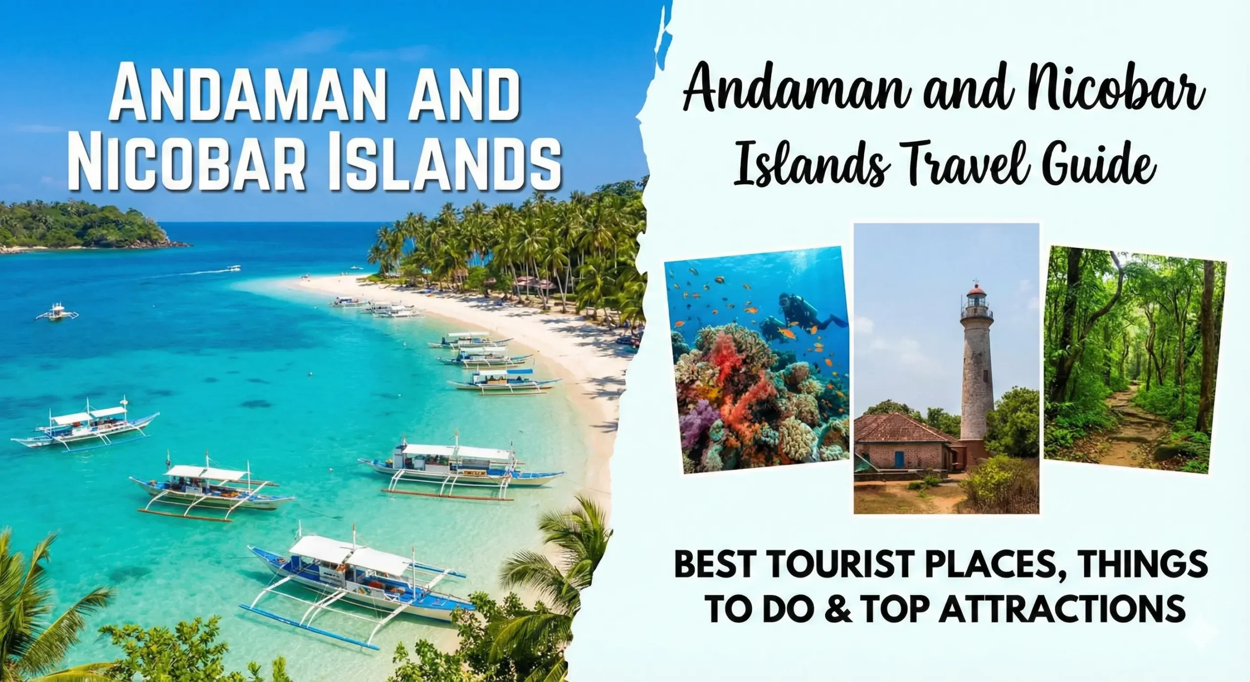 Andaman and Nicobar Islands Travel Guide: Best Tourist Places, Things to Do & Top Attractions