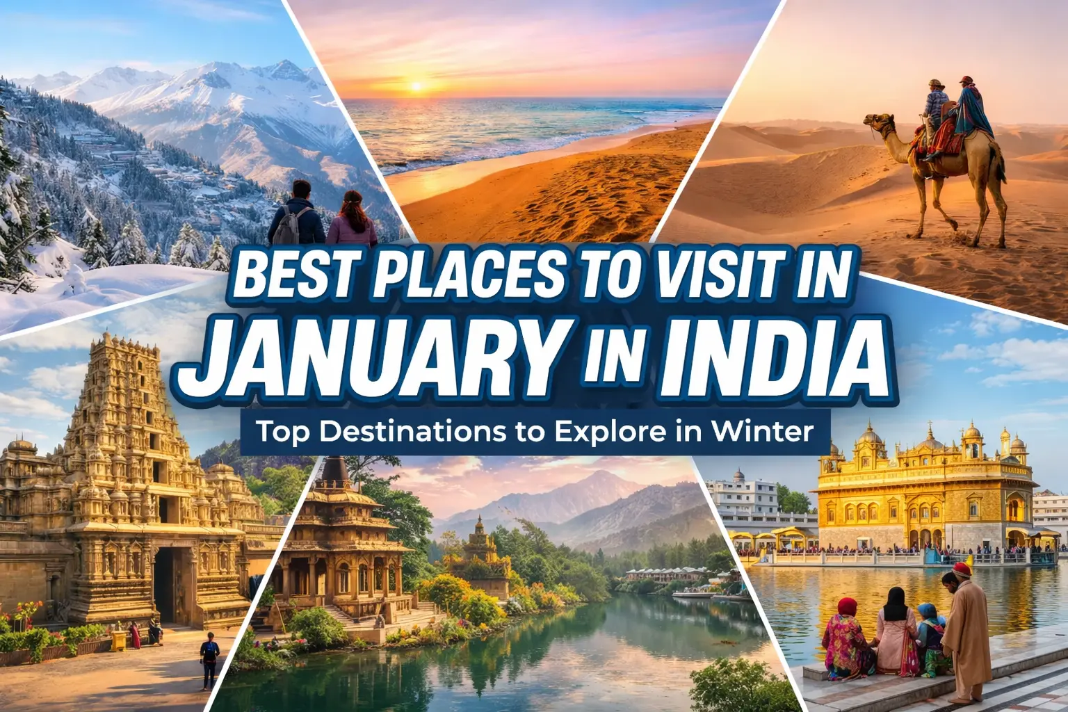 Best Places to Visit in January in India – Top Winter Travel Destinations