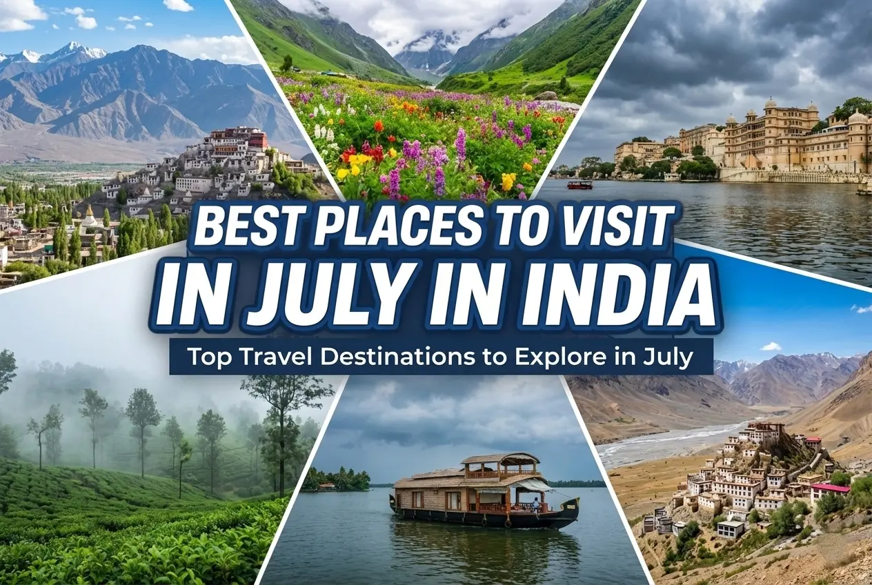 Best Places to Visit in July in India – Top Travel Destinations to Explore in July
