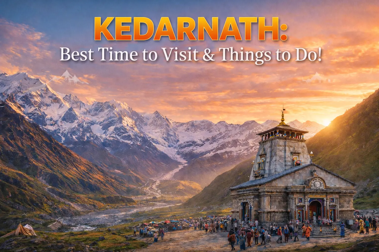 Best Time to Visit Kedarnath – Temperature, Weather, Seasons & Things to do in Kedarnath