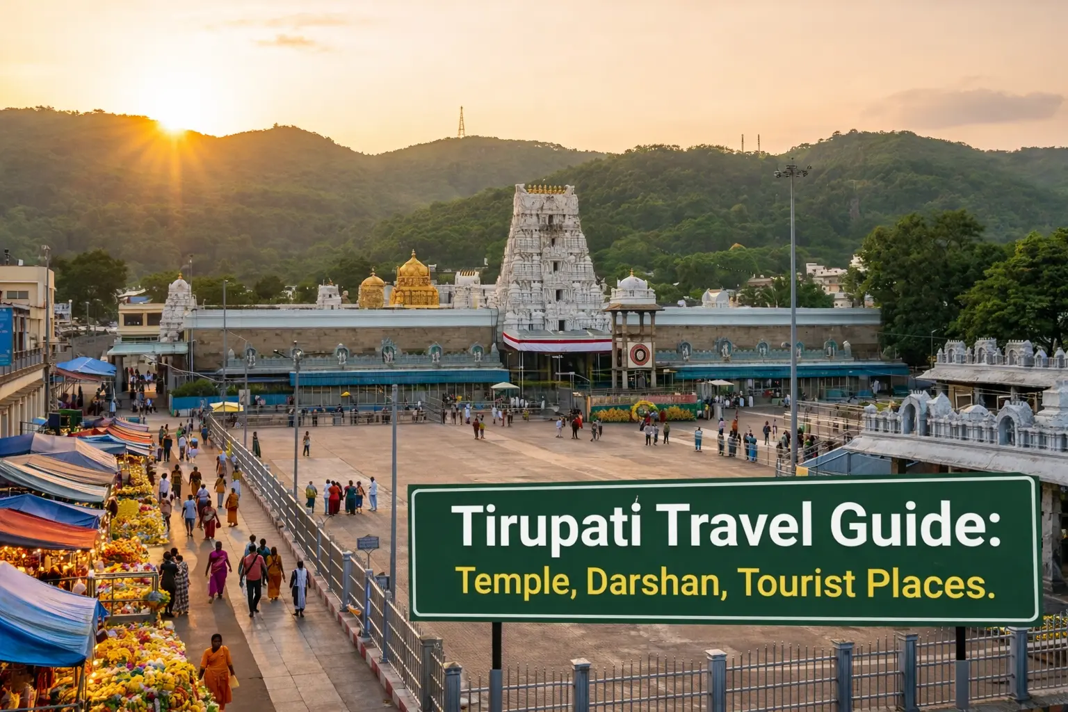 Tirupati Travel Guide: Tirupati Balaji Temple, Darshan Timings & Tourist Places