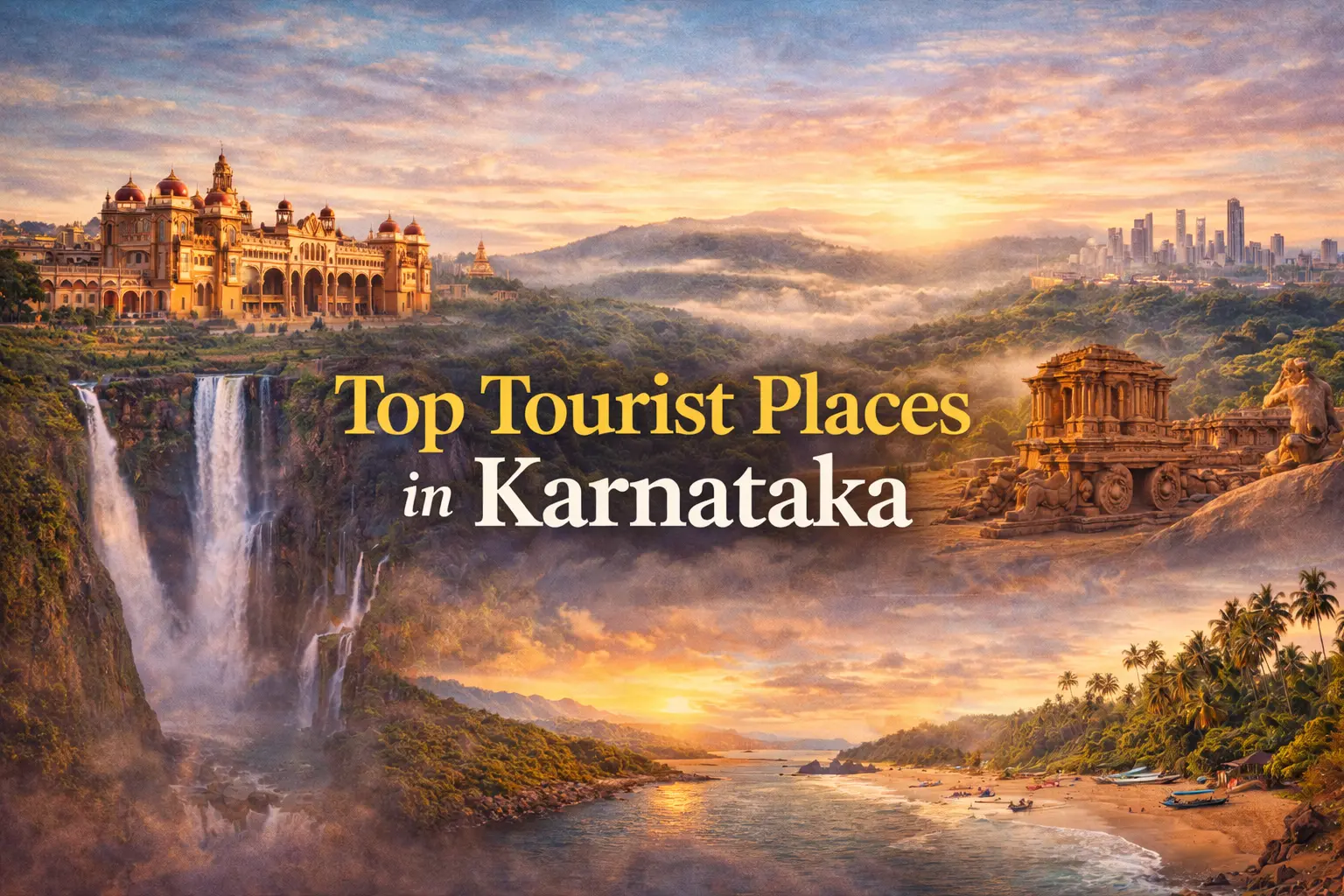 Tourist Places in Karnataka – Explore the Best Places to Visit in Karnataka