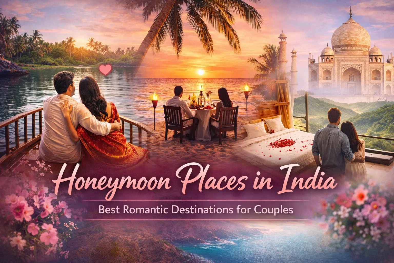 Honeymoon Places in India: A Romantic Journey Through the Best Honeymoon Destinations
