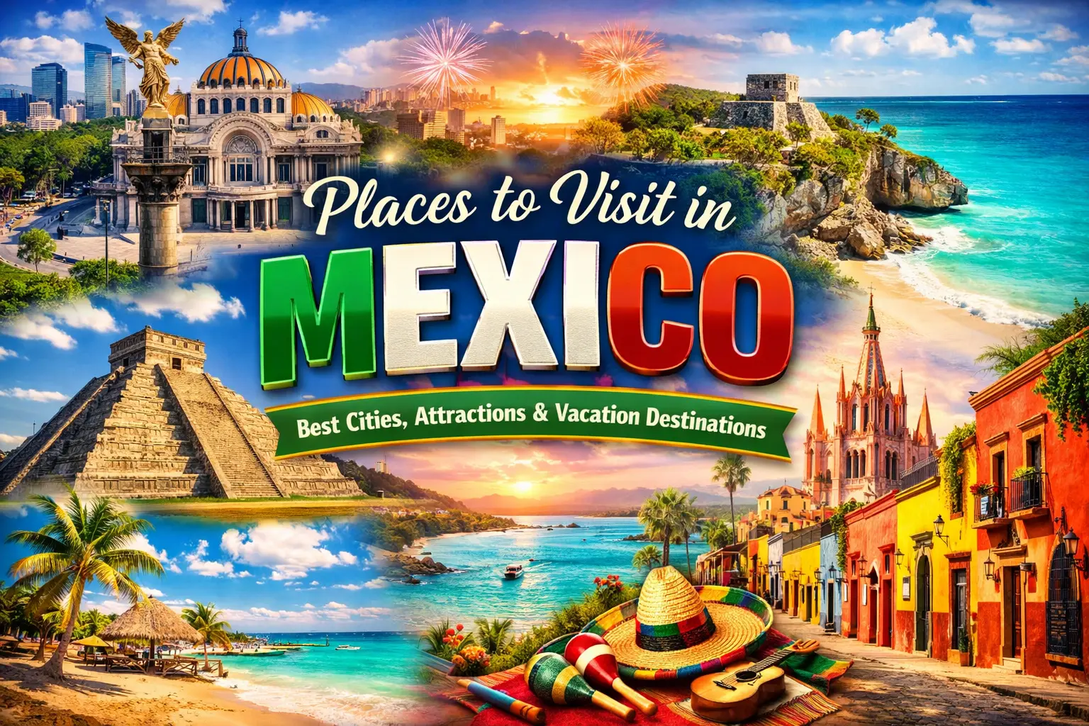 Places to Visit in Mexico – Best Cities, Attractions & Vacation Destinations In Mexico