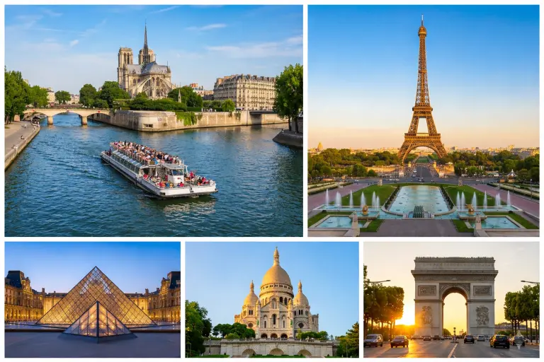 Top Tourist Attractions and Famous Places in Paris, France – Best Places to Visit In Paris.