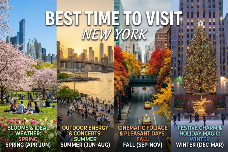 Best Time to Visit New York: Weather, Temperature & Top Things to Do in NYC