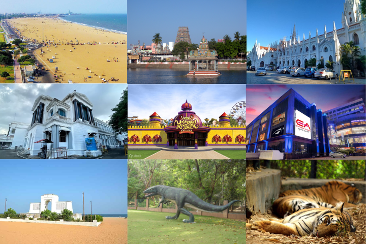 Places to Visit in Chennai – Top Tourist Attractions & Things to do in Chennai