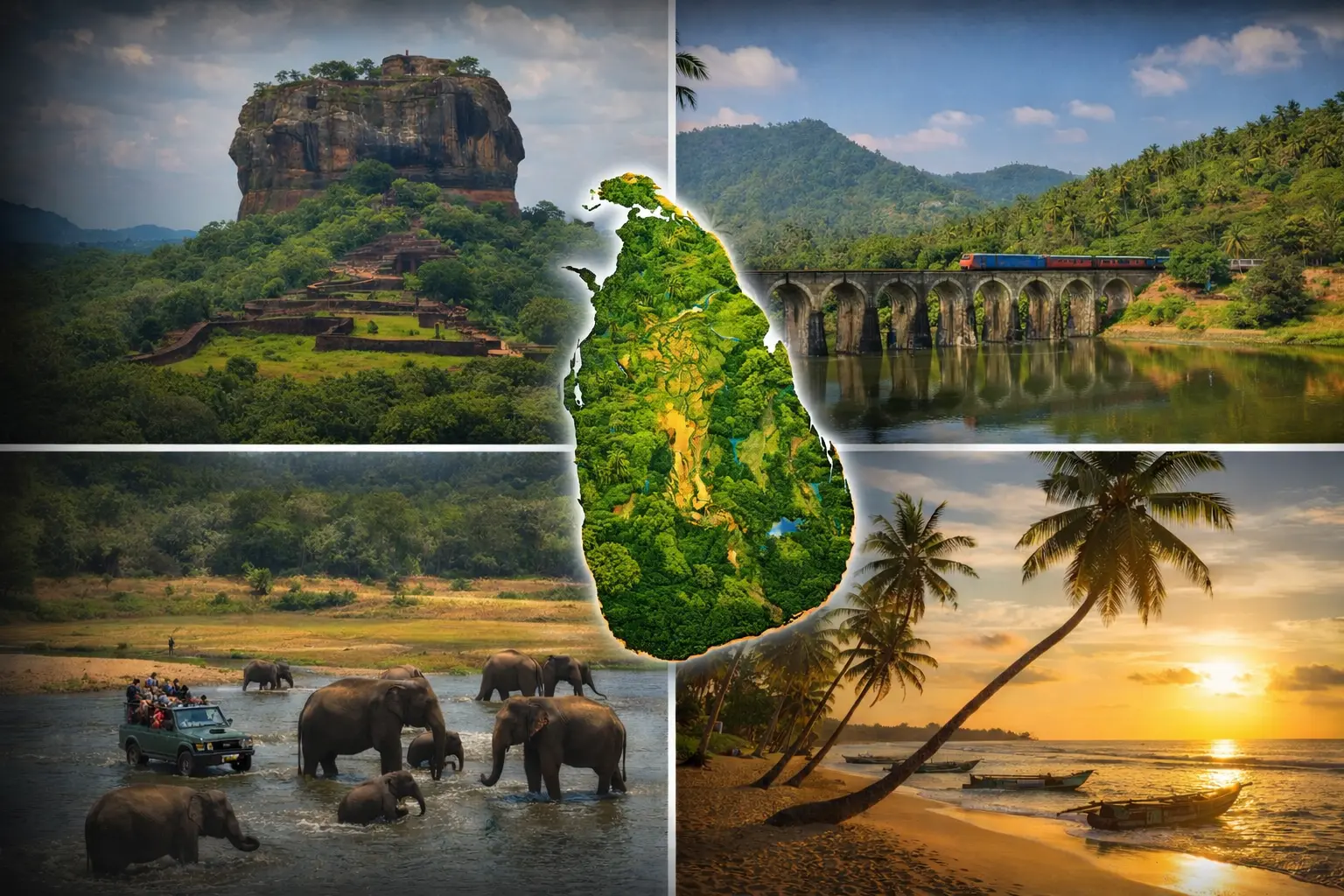 Places to Visit in Sri Lanka – Top Sri Lanka Tourist Attractions & Famous Places