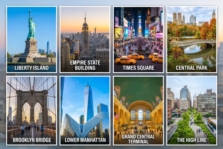 Best Places to Visit in New York City : Tourist Locations in NYC Travel Guide